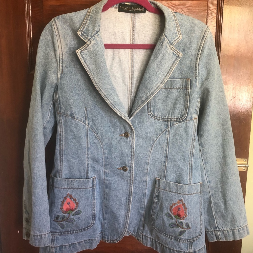 Embroidered Jean Jacket